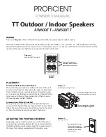 Proficient AW600TT Owner'S Manual предпросмотр