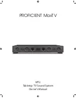 Proficient MT2 Owner'S Manual preview