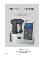 Предварительный просмотр 1 страницы Proficook PC-MKM 1074 Instruction Manual