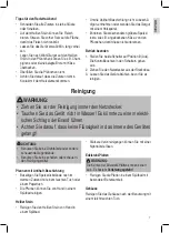 Предварительный просмотр 7 страницы Proficook PC-RG 1068 Instruction Manual