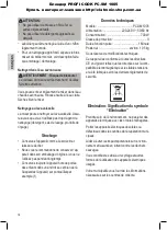 Preview for 18 page of Proficook PC-SM 1005 Instruction Manual