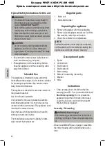 Preview for 28 page of Proficook PC-SM 1005 Instruction Manual