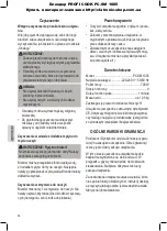 Preview for 34 page of Proficook PC-SM 1005 Instruction Manual