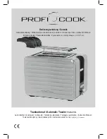 Предварительный просмотр 1 страницы Proficook PC-TAZ 1110 Instruction Manual