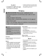 Preview for 16 page of Proficook PC-TYG 1143 Instruction Manual