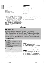 Предварительный просмотр 8 страницы Proficook PC-UMS 1125 Instruction Manual