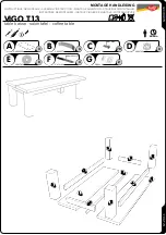 Profijt Meubel VIGO T13 Assembly Instruction предпросмотр