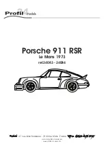 Profil 24 Porsche 911 RSR Le Mans 1973 Manual preview