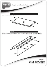 Предварительный просмотр 3 страницы Profile BOOK4 Assembly Instructions