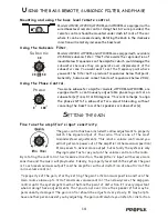 Preview for 15 page of Profile California AP1000 Installation Instructions & Owner'S Manual