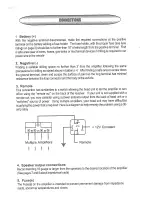 Preview for 5 page of Profile California Mosfet 100SX Owner'S Manual