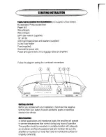 Preview for 23 page of Profile California Mosfet 100SX Owner'S Manual