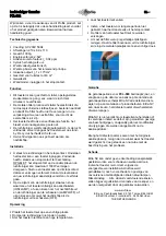 Preview for 2 page of Profile CUMULUS PCL-502 Manual