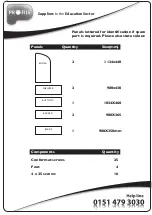 Preview for 2 page of Profile FCMAP3 Assembly Instructions