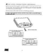 Preview for 8 page of Profile J600.2 Owner'S Manual