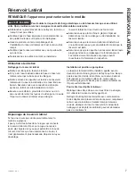 Preview for 19 page of Profile P4AAKASBRTD Owner'S Manual