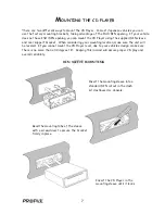 Предварительный просмотр 8 страницы Profile PCD920 Installation Instructions & Owner'S Manual