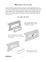 Предварительный просмотр 8 страницы Profile PCD970R Installation Instructions & Owner'S Manual