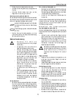 Preview for 9 page of profiline BTI-RS 1200 E Operating Instructions Manual