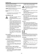 Preview for 16 page of profiline BTI-RS 1200 E Operating Instructions Manual