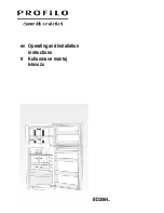 PROFILO BD2064 series Operating And Installation Instructions preview