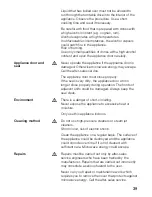 Предварительный просмотр 39 страницы PROFILO MD1050 Instruction Manual