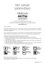 Предварительный просмотр 22 страницы PROFILO PSI01000 User Manual