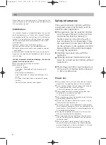 Preview for 6 page of PROFILO VS6PT Series Instructions For Use Manual