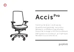 Profim Accis Pro Assembly And Operating Instructions Manual preview