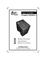 ProfiOffice Piranha 102 DCC + Operating Instructions Manual preview