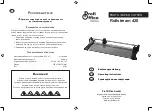 ProfiOffice Rollstream 420 Operating Instructions preview