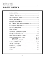 Preview for 5 page of ProFire 27G Owner'S Manual & Installation Instructions