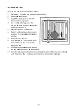 Предварительный просмотр 33 страницы Profitech Diamant TC 180 Operating Manual