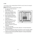 Предварительный просмотр 35 страницы Profitech Diamant TC 180 Operating Manual