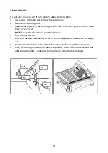 Предварительный просмотр 36 страницы Profitech Diamant TC 180 Operating Manual