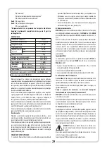 Preview for 29 page of PROFIX Vulcan Concept VJR50 Operating Instruction