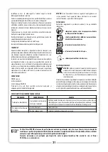 Preview for 31 page of PROFIX Vulcan Concept VJR50 Operating Instruction