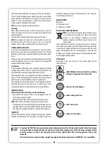 Preview for 9 page of PROFIX Vulcan Concept VZS125B Operating Instruction