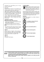 Предварительный просмотр 16 страницы PROFIX Vulcan Concept VZS125D Operating Instructions Manual