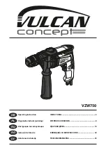 PROFIX Vulcan Concept VZW750 Operating Instruction preview