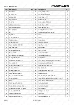 Preview for 8 page of Proflex AFX Instruction Manual