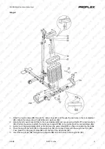 Preview for 9 page of Proflex M9000 User Manual