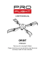 ProFlight ORBIT PFBD201 User Manual preview