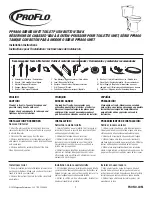 Preview for 1 page of ProFlo Greenlee PF9800 Series Installation Instructions Manual