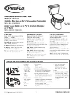 Preview for 1 page of ProFlo PF1912WH Installation Instructions Manual