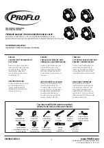 Preview for 1 page of ProFlo PF4001P90 Installation Instructions Manual