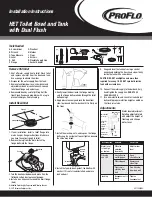 ProFlo PF9312PWH Installation Instructions Manual preview