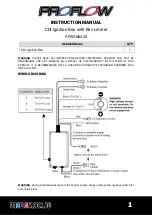 ProFlow PFEIGN6420 Instruction Manual preview