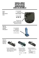 Предварительный просмотр 12 страницы Profoon DECT PDX-5500 User Manual