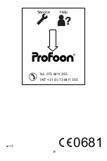 Предварительный просмотр 36 страницы Profoon DECT PDX-5500 User Manual